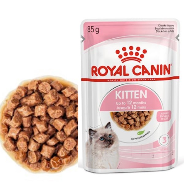ROYAL CANİN CAT KİTTEN GRAVY 85 GR*12